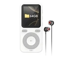 64GB MP3 Player With Bluetooth,bluetooth Portable Hifi Lossless Sound New. Price: $39.00.