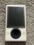 Microsoft Zune 30GB Digital Media Player White Untested Used. Price: $50.00.