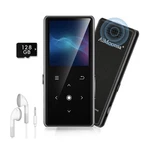 128GB MP3 Player With Bluetooth 5.2, Aimoonsa Music Black - Open. Price: $38.95.