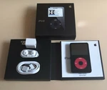 New-apple Ipod Classic Vdieo 5TH Generation U2 Special Edition Black/red (30 Gb). Price: $192.00.