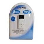 Craig Electronics - 512MB Digital Audio / MP3 Player With Lcd Display CMP168C New. Price: $40.00.