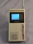 Vintage Sony Watchman FD-30A Portable Tv Am/fm Radio Silver Tested & Working Used. Price: $37.35.