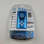 Trio Rhythm MP3 Player 4GB Model 180V Metallic Blue Holds 2000 Songs (sealed) New. Price: $23.74.