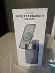 Colsur S02 Bluetooth Speaker With Night Light Magnetic Wireless Charger In 1 Open. Price: $24.99.