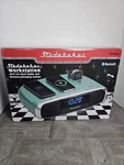 Studebaker Workstation Hi-fi Cd Clock Radio Bluetooth Fm Wireless Charging New. Price: $151.95.