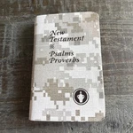 New Testament Bible Psalms Proverbs Digital Camouflage Color Pocket Size Like. Price: $11.99.