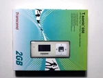 Transcend T.sonic 650 2GB White MP3 Compact Player Used. Price: $49.50.