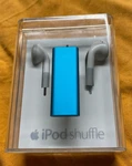 Apple Ipod Shuffle 3RD Generation Blue 2 Gb. New Factory Sealed. Price: $99.00.