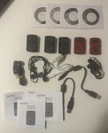 Sandisk Sansa Clip Red 2GB Digital Media Player MP3 Lot Of 5 & Extras. Used. Price: $89.00.
