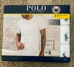 Polo Ralph Lauren Cotton Crew Undershirts NCCNP3 White Mens Size Medium Classic New. Price: $39.99.