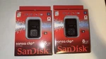 Sandisk Sansa Clip+ Plus 8GB MP3 Player With Memory Card Slot - Open Box New. Price: $220.00.