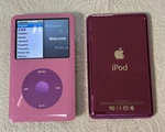 Apple Ipod Classic 7TH Generation 256GB Ssd Pinky Back Mega Battery Excellent. Price: $399.95.