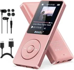Ruizu 64GB MP3 With Bluetooth 5.3, 1.8" Screen Portable Music Player, Fm New. Price: $50.05.