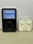 Apple Ipod Classic 5TH Generation 30GB Black A1136 (MA146LL) Tested Bundle Used. Price: $159.99.