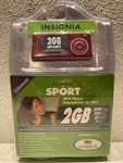 Insignia NS-2V17R (2GB) Digital Media Red MP3 Player With Bluetooth #p New. Price: $99.99.