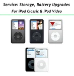 Upgrade Service Apple Ipod 5TH Video 6TH 7TH Classic Storage + 2000 Mah Battery New. Price: $274.95.
