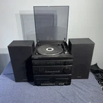Vintage Magnovox Stereo Turntable-am/fm CASSETTE-2 Speakers-record PLAYER-AS305M Used. Price: $154.99.