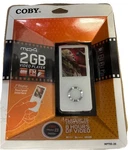 Brand New Coby MP4 Video Player Touchpad Interface (MP705-2G). Price: $21.76.