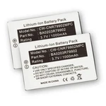 Battery 2-PACK For Creative Nomad Jukebox Zen Nx Xtra MUVO2 MP3 Player Usa New. Price: $17.99.