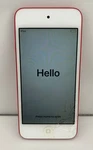 (product) Red Apple Ipod Touch 6TH Gen 32GB A1574 - Cracked Screen Original Box For. Price: $35.00.