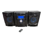 Sylvania Bluetooth Home Music Fm Radio & Cd Player Remote Black Video STCS2731BT Used. Price: $63.71.
