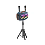 Portable Bluetooth Speaker With Microphones & Tripod, 120W Output, UPTO10H ... New. Price: $243.68.