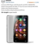 Innioasis G3 160GB Bluetooth Wifi 4" Touch Screen MP4 MP3 Player White New. Price: $70.00.