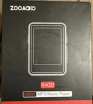 Zooaoxo M900 MP3 Music Player 64GB X003CMZG2B Open. Price: $15.00.