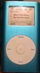 Apple A1051 Ipod Mini 1ST Gen 4GB Blue Media Player Good Alternative Used. Price: $67.50.