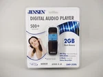 Jensen SMP-2GBL (2 Gb) Flash Memory Digital Media Audio MP3 Player New Sealed. Price: $33.00.