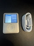 Apple Ipod Nano 3RD Generation Silver (4 Gb) Bundle - See Pictures Used. Price: $39.95.