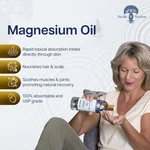 Health & Wisdom Pure Magnesium Oil Topical Muscle Joint Relief- Natural A... New. Price: $60.50.