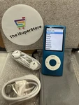 Apple Ipod Nano 4TH Generation Blue (8GB)+ 1 Yr Warranty Open. Price: $129.99.