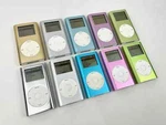 Apple Ipod Mini 2ND Generation A1051 6GB (silver,pink,green,blue) W/ New Battery Used. Price: $119.95.