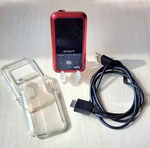 Cherry Red Sony Walkman Digital Media Player NWZ-S616F S615F Working Used. Price: $59.95.