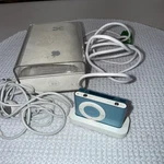 Apple Ipod Shuffle 2ND Gen A1204 Blue Tested Working Bundle Dock Etc Used. Price: $23.00.
