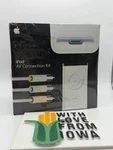 New Apple Ipod Av Connection Kit MA242LL/C Sealed Package - Free Fast Shipping. Price: $194.95.