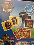 Paw Patrol Memory Match Game Spinmaster Chase Rubble Marshall Age 3+ 2-4 Players New. Price: $14.00.