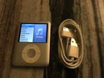 Apple Ipod Nano 3RD Gen Silver (4 Gb) New Battery Installed Fully Functional Used. Price: $76.50.