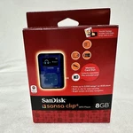 Sandisk Sansa Clip+ 8GB MP3 Player Blue Fm Radio Recorder New Sealed. Price: $130.00.