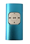 Sylvania Compact MP3 Player 2GB Light Blue SMP2200D With Usb Cord Untested Used. Price: $14.44.