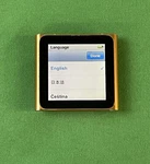 Apple Ipod Nano 6TH Gen 16GB Orange A1366 Tested & Works Engraved Used. Price: $48.99.