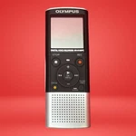 Olympus VN-8100PC Digital Voice Recorder Black & Silver Lcd Display Used. Price: $14.24.