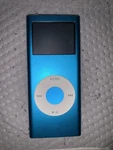 Apple Ipod Nano 4 Gb - 2ND Gen Blue Works! Needs New Screen For. Price: $30.00.