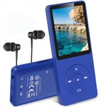 Agptek A02S 16GB MP3 Player With Fm Radi, Blue Open. Price: $18.10.