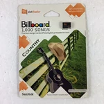 Sandisk Slotradio/slot Billboard 1,000 Songs Card New/sealed. Price: $117.98.