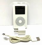 Apple Ipod A1059 P9282LL 4TH Gen Click Wheel White 20GB Media Player Tested Used. Price: $42.88.