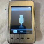 The Sharper Image Touch MP4 Player For. Price: $14.25.