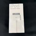 Apple Ipod Dock Connector Usb 2.0 Cable (M9569G/B) Brand New Factory Sealed. Price: $55.00.