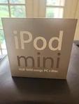 Vtg Ipod Mini 4GB * Box Only Silver (P9958LL/A) 2ND Generation Empty Open. Price: $144.50.